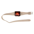 Bloomband Silver Tokalı Double Tour Sandy Brown Deri Apple Watch Kayışı - 44/45/46/49Mm