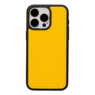Bloomcase Apple Iphone 15 Pro (6.1") Soleil Yellow Hakiki Deri Çıkarılabilir Cüzdanlı Telefon Kılıfı