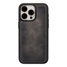 Bloomcase Apple Iphone 15 Pro (6.1") Warm Greige Hakiki Deri Çıkarılabilir Cüzdanlı Telefon Kılıfı