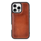 Bloomcase Apple Iphone 16 Pro (6.3") Desert Sand Hakiki Deri Çıkarılabilir Cüzdanlı Telefon Kılıfı