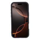 Bloomcase Apple Iphone 16 Pro Max(6.9") Dark Mocassin Hakiki Deri Telefon Kılıfı