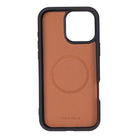 Bloomcase Apple Iphone 16 Pro Max(6.9") Dark Mocassin Hakiki Deri Telefon Kılıfı