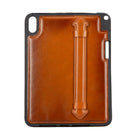 Bloomcase Felix Saddle Brown Apple Ipad Mini 6 Hakiki Deri Kılıf - El Askılı