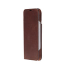 Bloomcase Magic Wallet Saddle Brown Apple Iphone 17 Pro (6.3") Hakiki Deri Çıkarılabilir Cüzdanlı Telefon Kılıfı