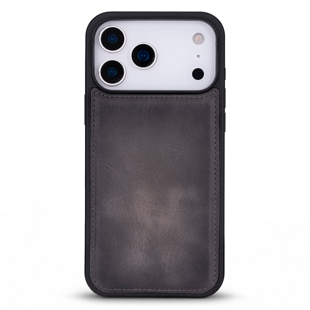 Bloomcase Mono Ash Mist Apple Iphone 17 Pro Max(6.9") Hakiki Deri Magsafe Kılıf