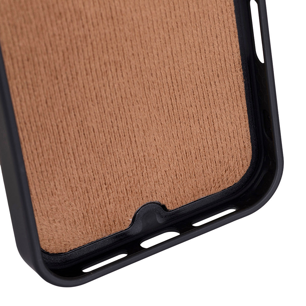 Bloomcase Mono Saddle Heritage Apple Iphone 17 Pro Max(6.9") Hakiki Deri Magsafe Kılıf