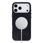 Bloomcase Mono Obsidian Black Apple Iphone 17 Pro (6.3") Hakiki Deri Magsafe Kılıf