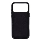Bloomcase Mono Obsidian Black Apple Iphone 17 Pro (6.3") Hakiki Deri Magsafe Kılıf