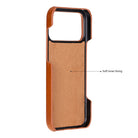 Bloomcase Ultimate Jacket Urban Tan – Apple Iphone 17 Pro Max (6.9") Hakiki Deri Kılıf