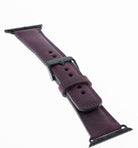 Bloominbag-Bloomin Band Mulberry Bloom Deri Apple Watch Kordon 44/45/46/49 Mm-3-Milagron.com