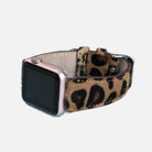 Bloominbag-Bloomin Band Wild Leopard Deri Apple Watch Kordon 44/45/46/49 Mm-1-Milagron.com