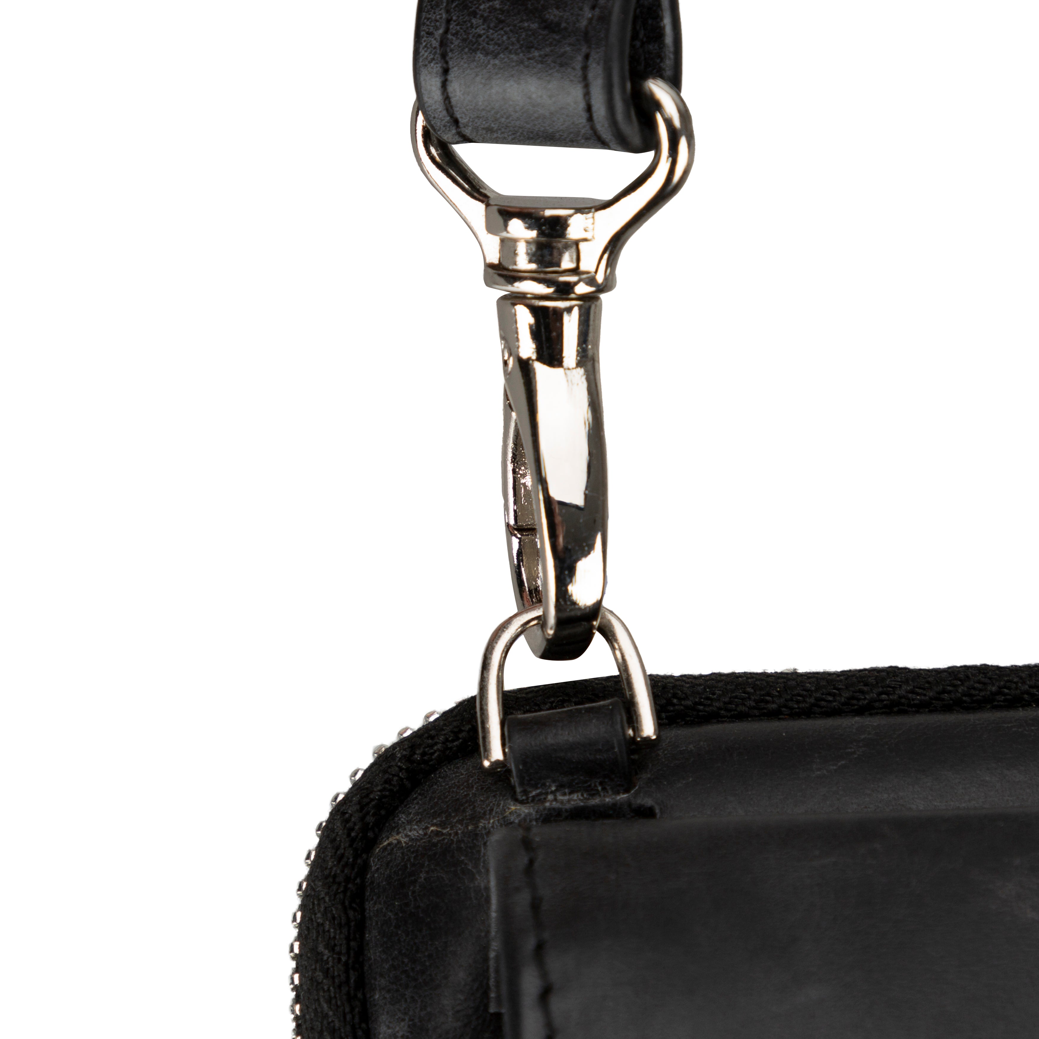 Bloomnino Marine Noir Hakiki Deri Crossbody Çanta