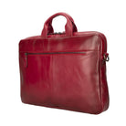 Bloomurban Shield 13"-14" Crimson Red Deri Laptop / Macbook Çantası