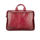 Bloomurban Shield 13"-14" Crimson Red Deri Laptop / Macbook Çantası