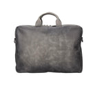 Bloomurban Shield 16" Ash Gray Deri Laptop / Macbook Çantası