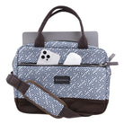 Bloominbag-Blue Hive 13 14 Inç Laptop / Macbook çantası-2-Milagron.com