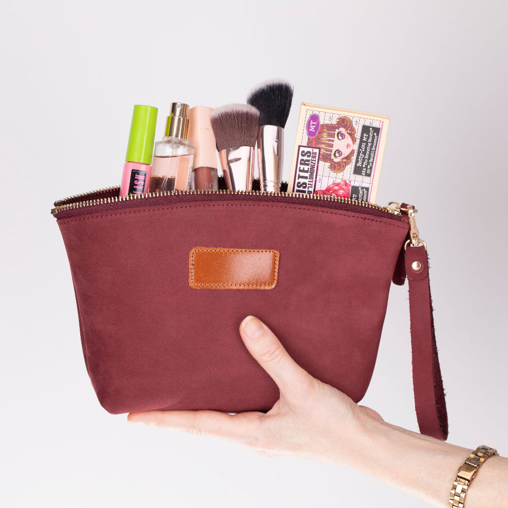 Bloominbag-Burgundy Dust Clutch / El çantası-4-Milagron.com