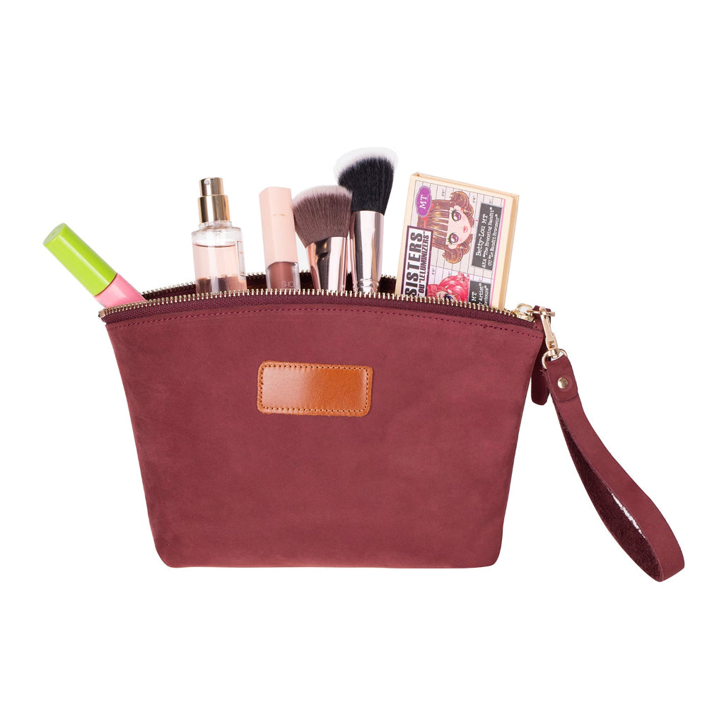 Bloominbag-Burgundy Dust Clutch / El çantası-5-Milagron.com