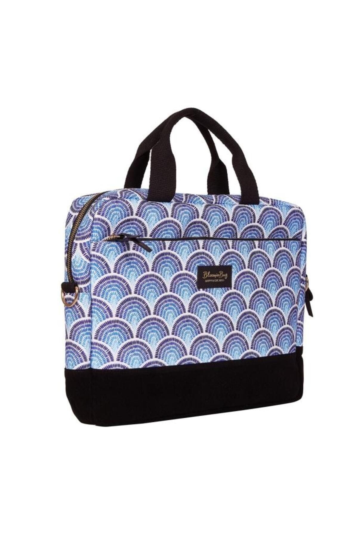 Bloominbag-Calm Waves 15 16 Inç Laptop / Mac Book çantası-3-Milagron.com