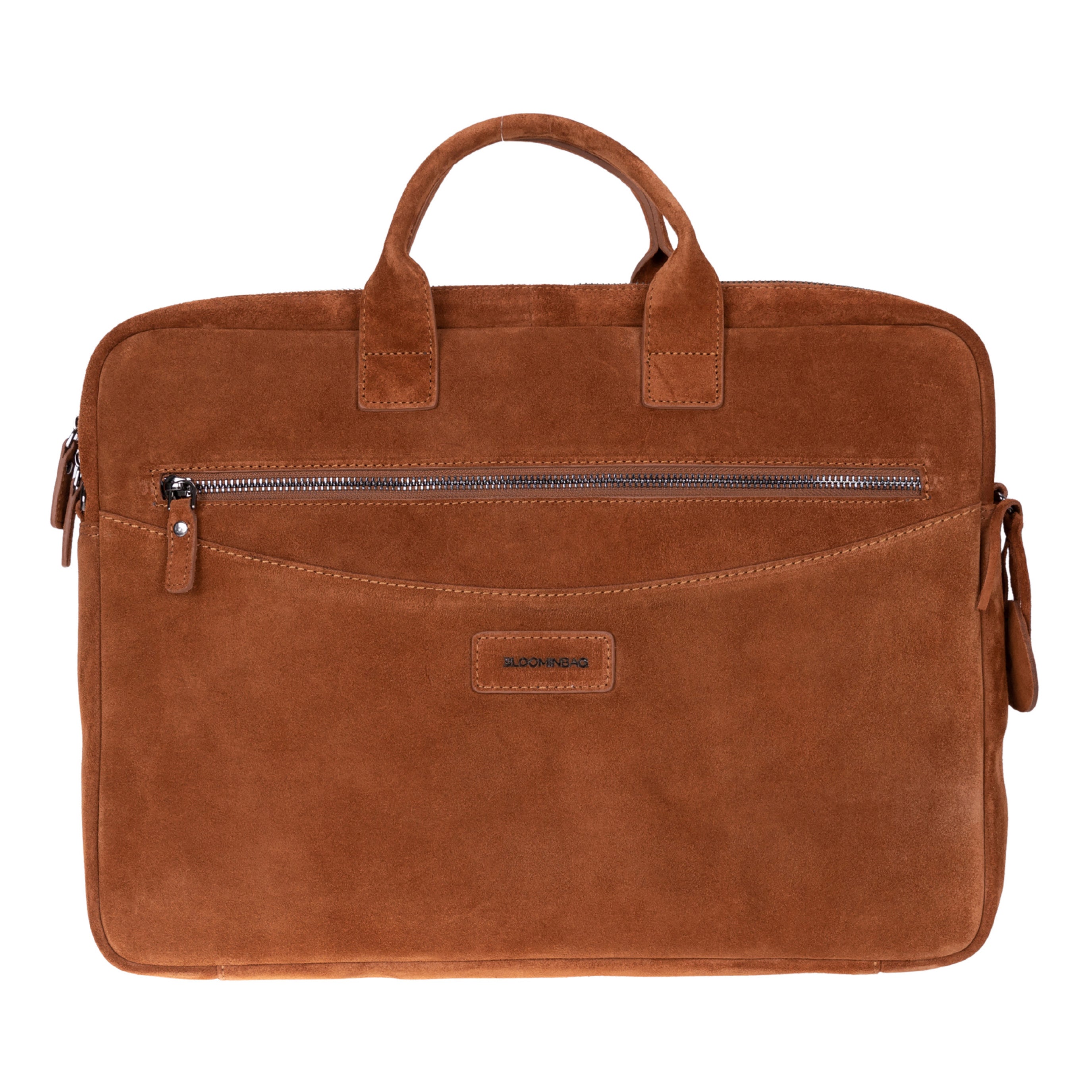 Camel Still Hakiki Süet Deri 15-16 Inç Macbook/Laptop Çantas