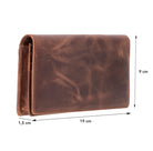Bloominbag-Celestina Celestina Coffee Hakiki Deri Telefon Bölmeli Cüzdan-5-Milagron.com