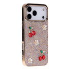Cherry Glaze Crystal Pink Iphone 17 Pro Max(6.9") Kılıfı