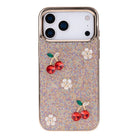 Cherry Glaze Crystal Pink Iphone 17 Pro(6.3") Kılıfı