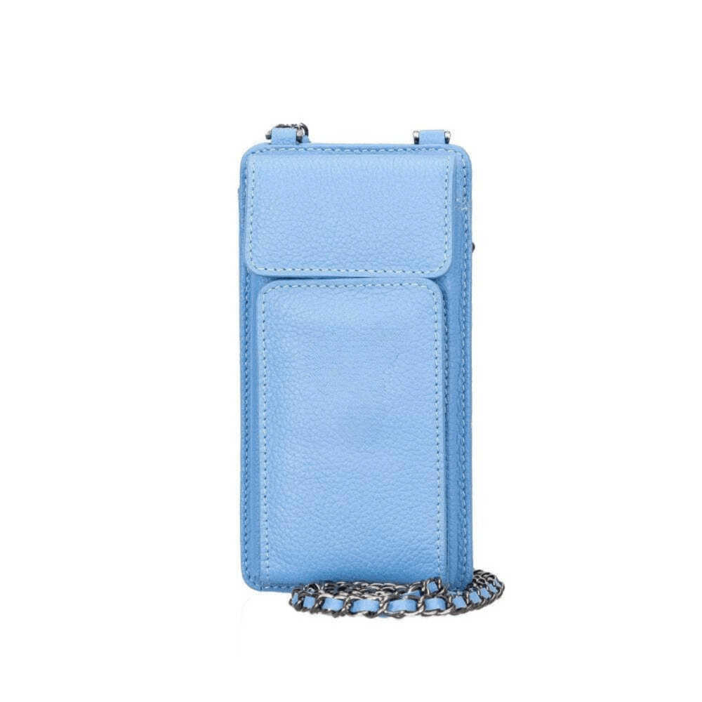 Bloominbag-City Muse Deri Beryl Teal çapraz Askılı Telefon Cüzdan-1-Milagron.com