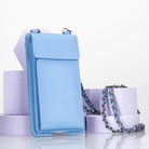 Bloominbag-City Muse Deri Beryl Teal çapraz Askılı Telefon Cüzdan-3-Milagron.com
