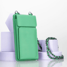 Bloominbag-City Muse Deri Celadon Mist çapraz Askılı Telefon Cüzdan-5-Milagron.com