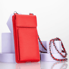 Bloominbag-City Muse Deri Crimson Rouge çapraz Askılı Telefon Cüzdan-2-Milagron.com