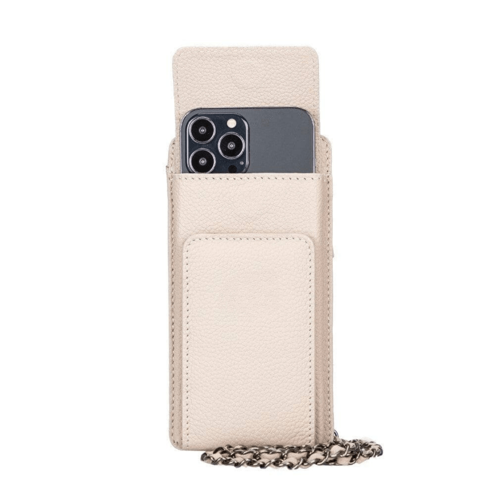 Bloominbag-City Muse Deri Sandy Brown çapraz Askılı Telefon Cüzdan-3-Milagron.com
