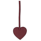 Cuore Burnt Carob Hakiki Deri Çanta Charm
