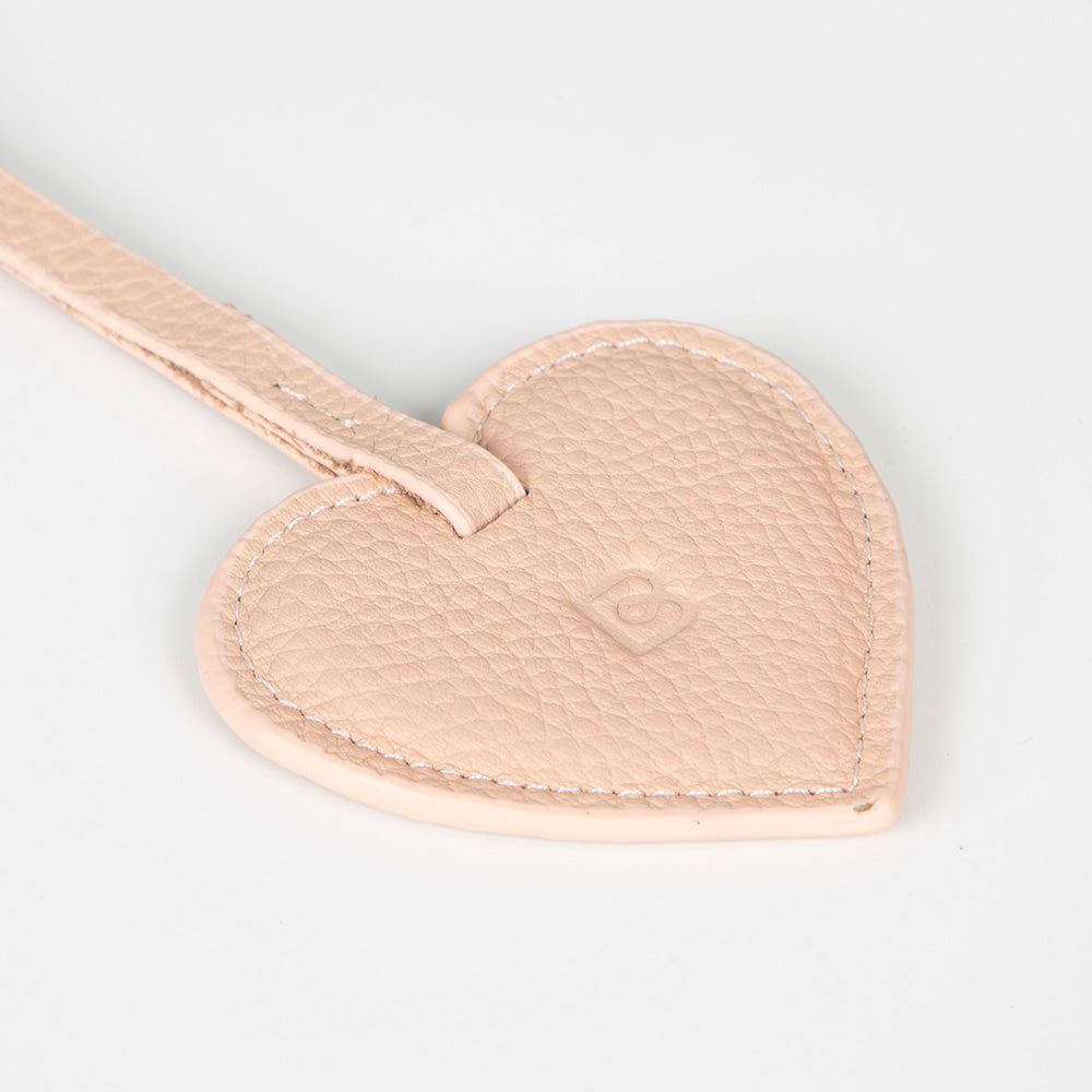 Cuore Dusty Rose Hakiki Deri Çanta Charm