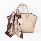 Cuore Dusty Rose Hakiki Deri Çanta Charm