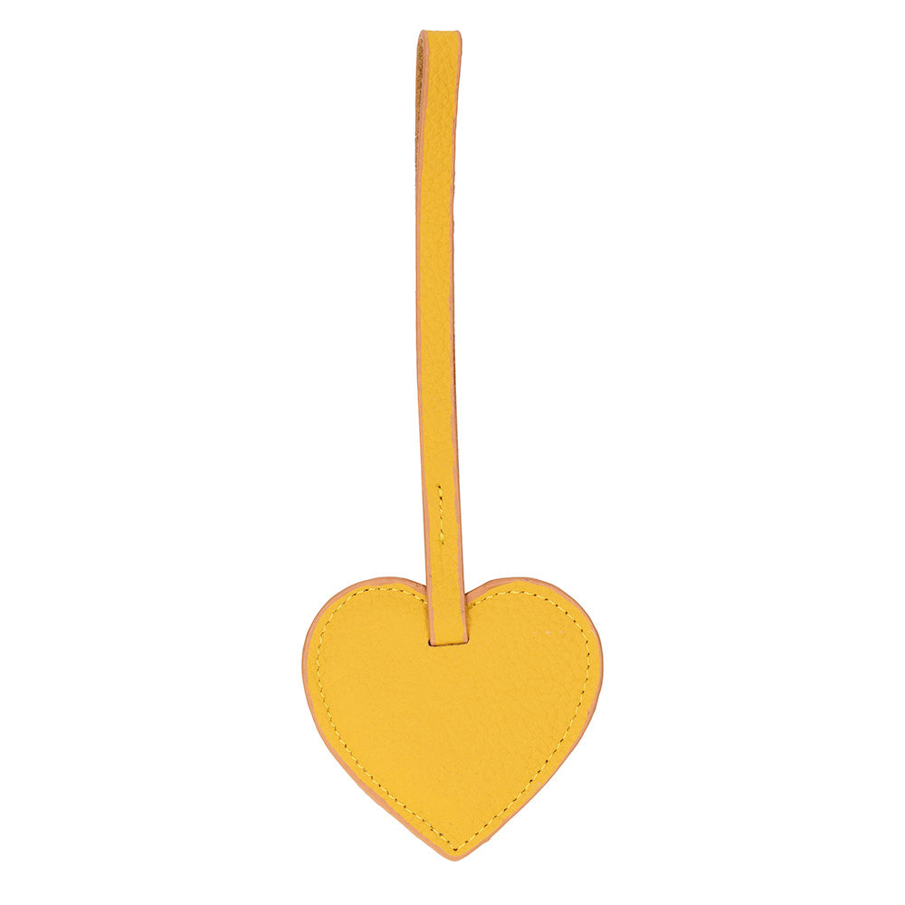 Cuore Golden Sun Hakiki Deri Çanta Charm