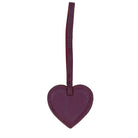 Cuore Mulberry Wine Hakiki Deri Çanta Charm