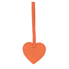 Cuore Pebble Orange Hakiki Deri Çanta Charm