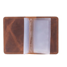 Bloominbag Drive Heritage Brown Deri Ruhsat Kılıfı