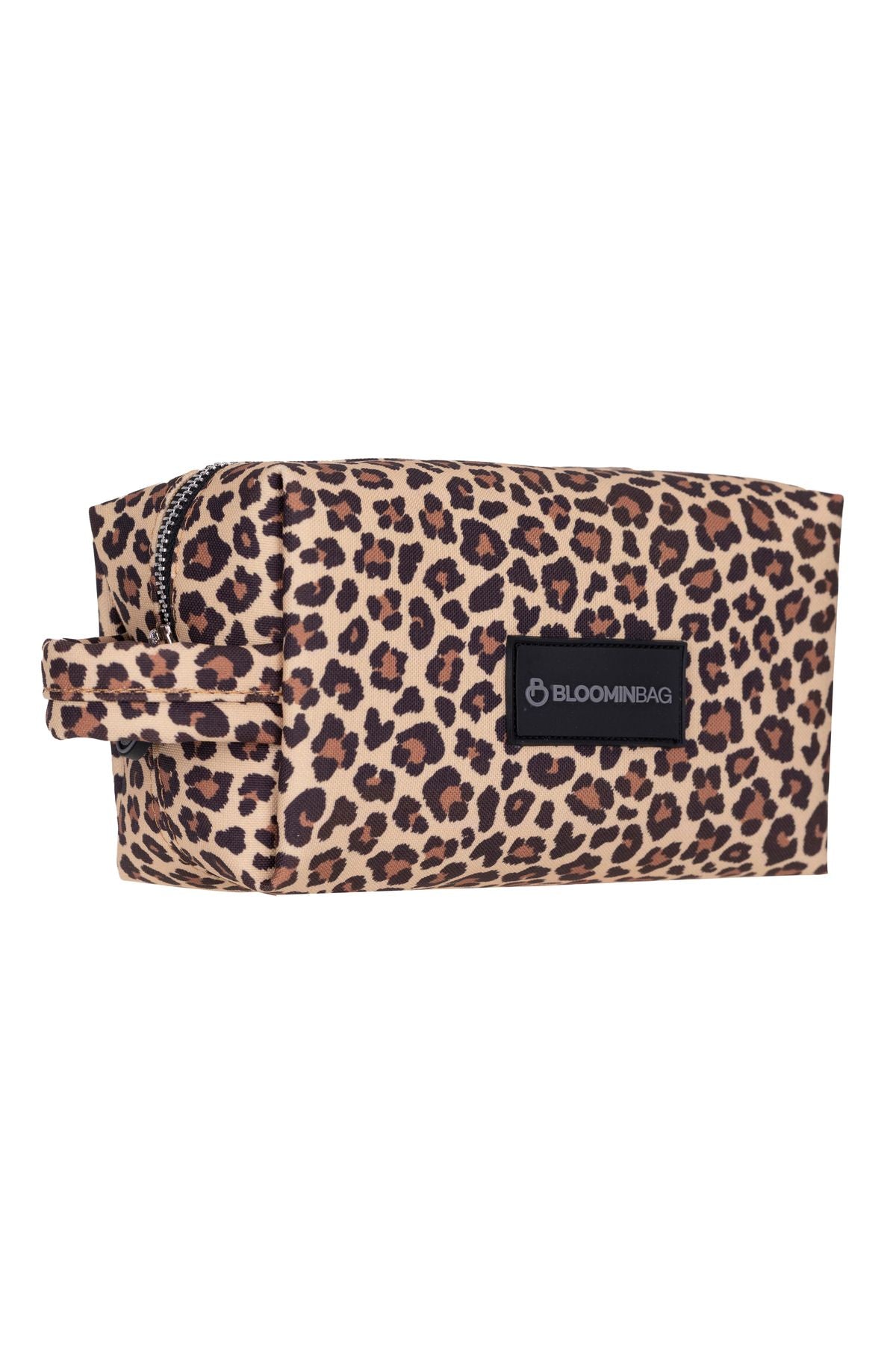 Bloominbag-Earthy Leopard Seyahat / Makyaj çantası-3-Milagron.com