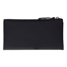 Élia Double Band Noir Black-Red Large Deri Kadın Cüzdan & Clutch
