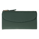 Élia Emerald Jewel Large Deri Kadın Cüzdan & Clutch