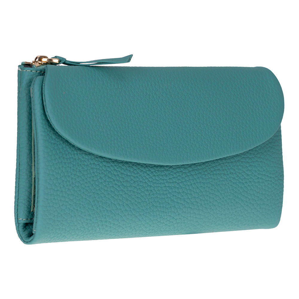 Élia Forest Pine Large Deri Kadın Cüzdan & Clutch