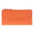 Élia Pebble Orange Large Deri Kadın Cüzdan & Clutch