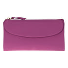 Élia Plum Violet Large Deri Kadın Cüzdan & Clutch
