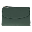 Élia Soft Olive Medium Deri Kadın Cüzdan & Clutch