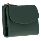 Élia Soft Olive Medium Deri Kadın Cüzdan & Clutch