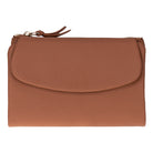 Élia Warm Tan Medium Deri Kadın Cüzdan & Clutch