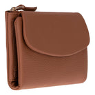 Élia Warm Tan Medium Deri Kadın Cüzdan & Clutch
