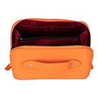 Bloominbag-Ella Amber Bloom Deri Seyahat Ve Makyaj çantası-4-Milagron.com